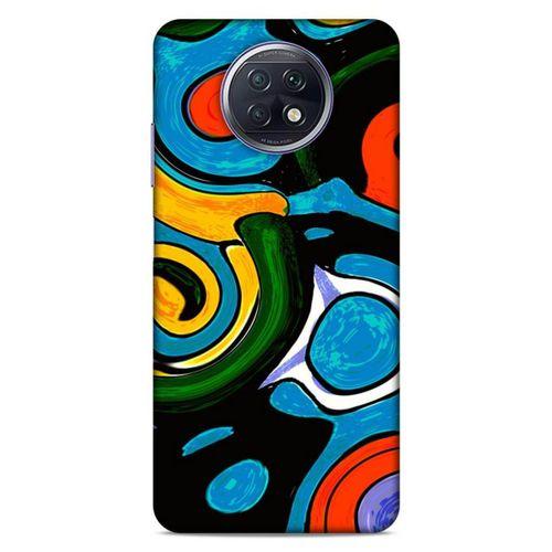 Lopard Xiaomi Redmi Note 9T Uyumlu Kılıf Soyut Sanat (24) Desenli Darbe Emici Kılıf