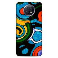 Lopard Xiaomi Redmi Note 9T Uyumlu Kılıf Soyut Sanat (24) Desenli Darbe Emici Kılıf