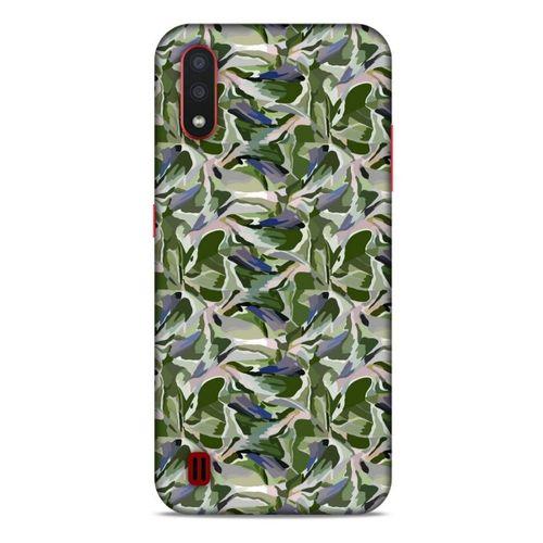 Kamuflaj 60 Samsung Galaxy A01 Kılıf Silikon Kapak