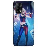 Oppo A74 4G Uyumlu Kılıf Harley Quinn (31) TPU Kılıf Lavanta mavisi
