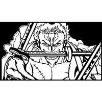 Roronoa Zoro Şablon 10 (Bu ürün Sadece Plastik parçadır - Almadan Önce Soru Sorabilirsiniz)
