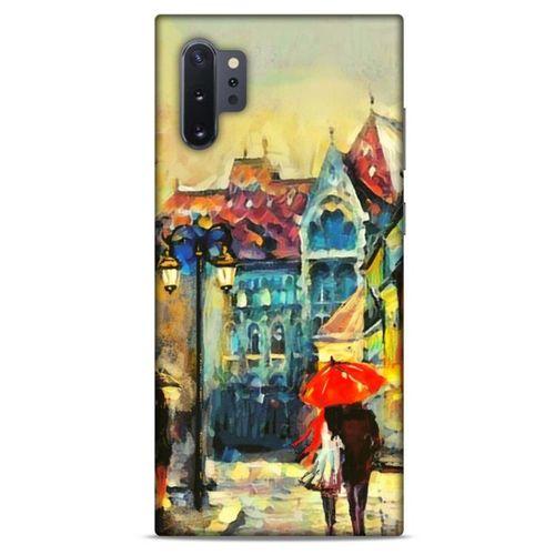 Cityx (6) Samsung Galaxy Note 10 Plus Kılıf Silikon Kapak Desenli