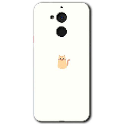 General Mobile GM 8 HD Baskılı Kılıf + 9D Tam Ekran Koruyucu - Cat Minimalism