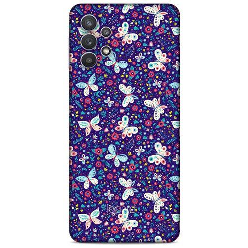 Lopard Samsung Galaxy A32 Uyumlu Kılıf Kelebek Etkisi (3) Kapak