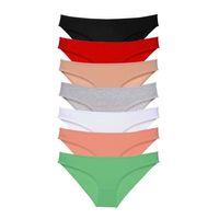 7 Adet Süper Eko Set Likralı Kadın Slip Külot Set 1