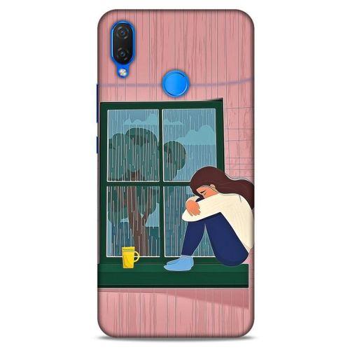 Huawei Psmart 2019 Kılıf Depresyon (18) Telefon Kılıfları Pembe Yeşil