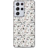 Lopard Samsung Galaxy S21 Ultra Uyumlu Kılıf Kamuflaj (13) Silikon Kap