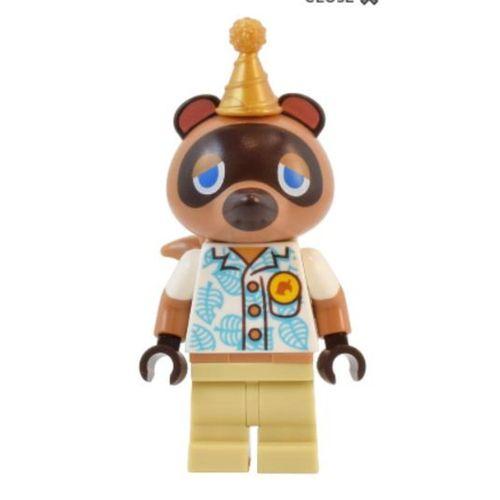 Lego Minifigür Animal Crossing Tom Nook ani001