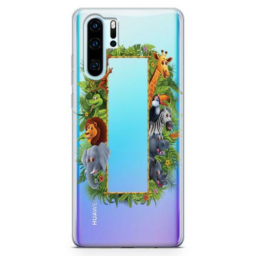 Huawei P30 Pro Kılıf Hayvanat Bahçesi Arka Kapak Koruma Desenli Full Koruyucu