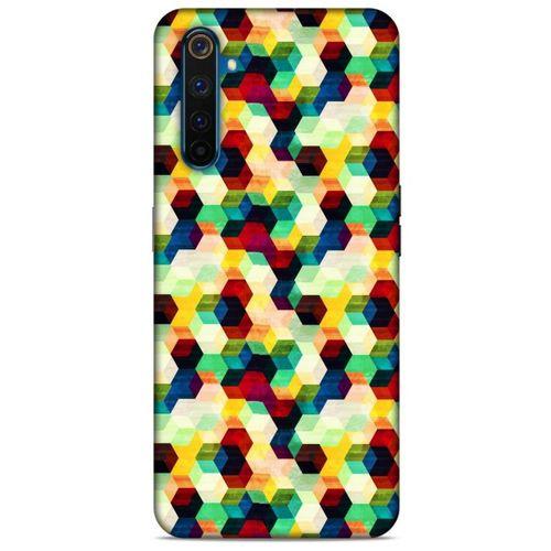 Geometrix 23 Oppo Realme 6 Pro Kılıf Silikon Kapak