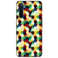 Geometrix 23 Oppo Realme 6 Pro Kılıf Silikon Kapak