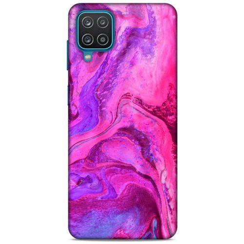 Samsung Galaxy A12 Uyumlu Kılıf Pembe Delisi (20) Koruyucu Kılıf Fuşya
