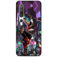 Xiaomi Mi 10 Pro Uyumlu Kılıf Harley Quinn (29) Arka Koruma Kılıfı Koyu haki