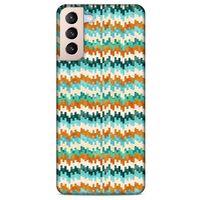 Lopard Samsung Galaxy S21 Plus Uyumlu Kılıf Geometrix (27) Tasarımlı Kılıf