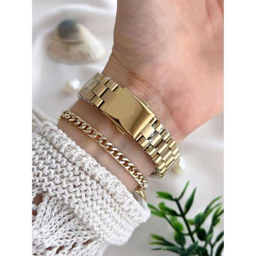 Lee Cooper Çelik Kordonlu 3 Atm Suya Dayanıklı Kadın Kol Saati VS.BLKT.0646