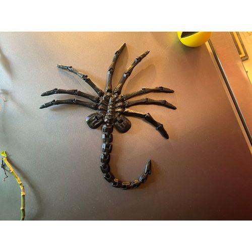 Yarı Pozlanabilir Facehugger İçin Mıknatıs Delikli Facehugger Kuyruğu (Bu ürün Sadece Plastik parçadır - Almadan Önce Soru Sorabilirsiniz)