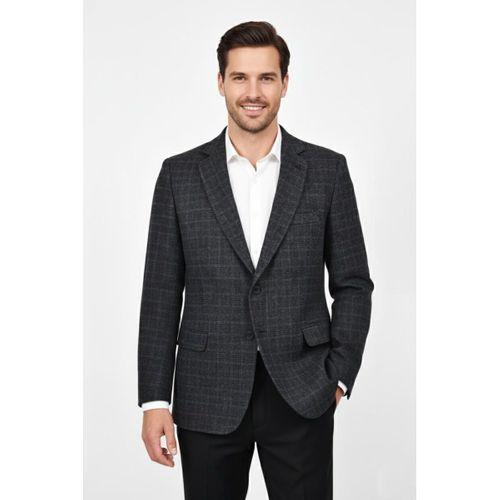 Erkek Kışlık Kumaş Tek Ceket 4 Drop BGL-ST04986