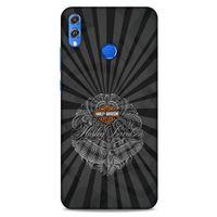 Huawei Honor 8x Uyumlu Kılıf Motorsiklet (40) Fit Silikon Kılıf Harley
