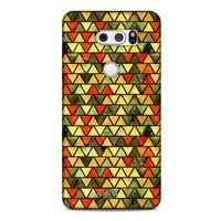 LG K50S Kılıf Pastel Renkler (46) Core Armor Kılıf Yeşil Sarı