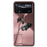 Potkal Hediye Fabrikası Poco x4 Pro Kılıf HD Desen Baskılı Arka Kapak - Retro Gül