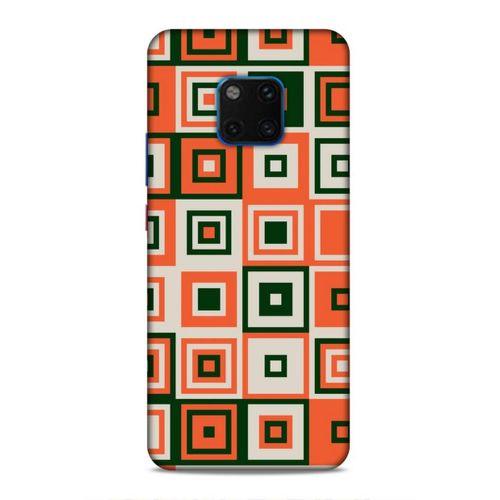 Huawei Mate 20 Pro Uyumlu Kılıf Insomnia (29) Arka Koruma Kılıfı Turuncu Siyah
