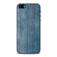 Lopard Apple Iphone 5 Uyumlu Kılıf Wood'X (3) Kapak Baskılı