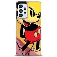 Samsung Galaxy A73 5G Kılıf HD Baskılı Kılıf - Mickey Mousee + Tam Ekran Koruyucu
