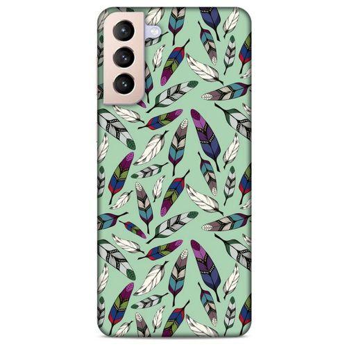 Lopard Samsung Galaxy S21 Plus Uyumlu Kılıf Tüyler (14) Lansman Kılıf