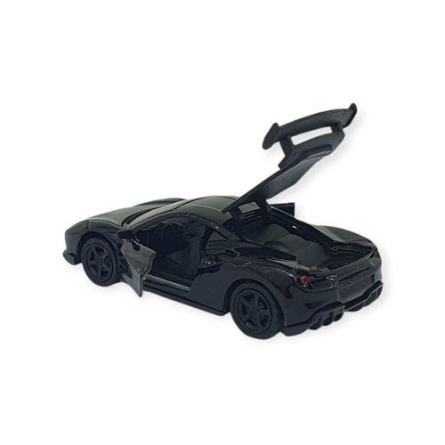 Çek Bırak Metal Küçük Arabalar 8 cm - 6411A-9 - Siyah