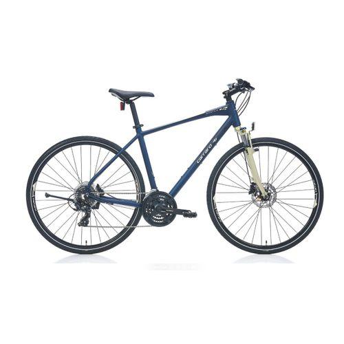 Carraro Sportive 223 28 Jant 21 Vites Hidrolik Fren Şehir Bisikleti Mat Lacivert-Sarı 46 cm