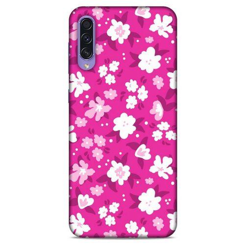 Samsung Galaxy A50s Uyumlu Kılıf Pembe Delisi (7) Telefon Kılıfı Çiçekli
