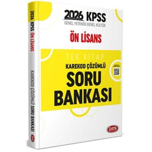 2026 KPSS Ön Lisans Soru Bankası Çözümlü Tek Kitap Data Yayınları