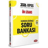 2026 KPSS Ön Lisans Soru Bankası Çözümlü Tek Kitap Data Yayınları