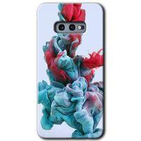 Potkal Hediye Fabrikası Samsung Galaxy S10e Kılıf HD Desen Baskılı Arka Kapak - Renkli Karışım