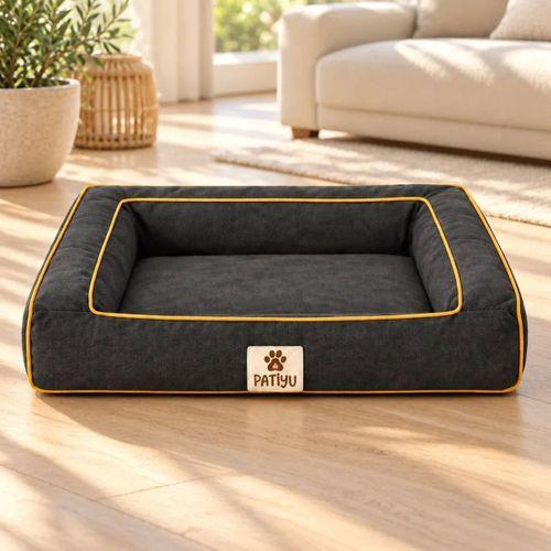 Kedi Köpek Yatağı Sofa Bed - Kiremit · Antrasit