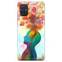 Lopard Samsung Galaxy M51 Uyumlu Kılıf Manipülasyon ☻ (46) Core Armor Kılıf Desenli