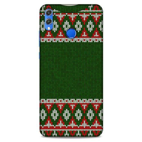 Kazak (25) Desenli Silikon Kapak Huawei Honor 8x Kılıf