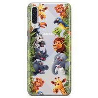Samsung Galaxy A50s Kılıf Hayvanat Bahçesi 2 Arka Kapak Koruma Desenli Full Koruyucu