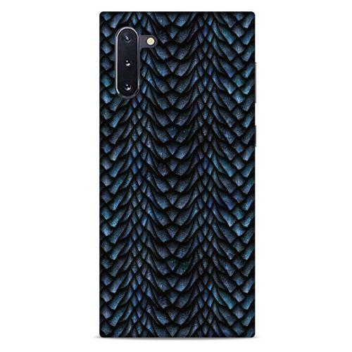 Samsung Galaxy Note 10 Kılıf Dragons (4) Koruma Kılıfı Ejderha Skin Lacivert