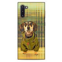 Samsung Galaxy Note 10 Kılıf Köpek Kıyafetleri (35) Fit Design Kılıf Beagle Palto