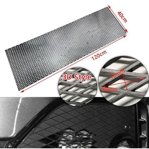 Audi Dizayn 3D Style ABS Plastik Panjur Teli 120x40 cm Siyah