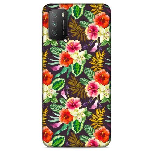 Lopard Xiaomi Poco M3 Uyumlu Kılıf Botanix (36) Glitter Kılıf