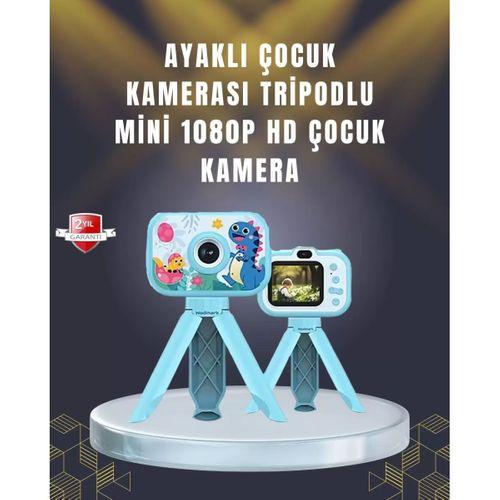 2 İnç Ekranlı Çocuk Kamerası – Çizgi Film Efektli Ve Müzik Çalar Özellikli