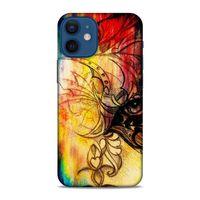 Lopard Apple iPhone 12 Mini Uyumlu Kılıf Manipülasyon ☻ (36) Glitter Kılıf Desenli