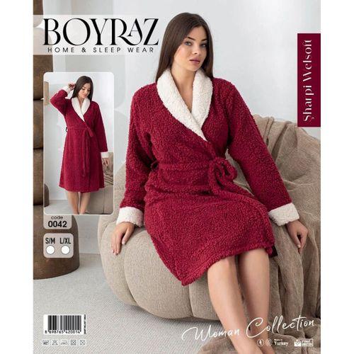 Boyraz 0042 Kadın Sharpi Welsolf Sabahlık