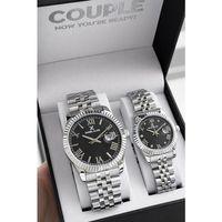 Daniel Klein Çiftlere Ve Sevgililere Özel 5 Atm 2 Yıl Garantili Bay Ve Bayan Çift Saati CF.00M3