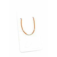 Kum Boncuk Halhal - Turuncu