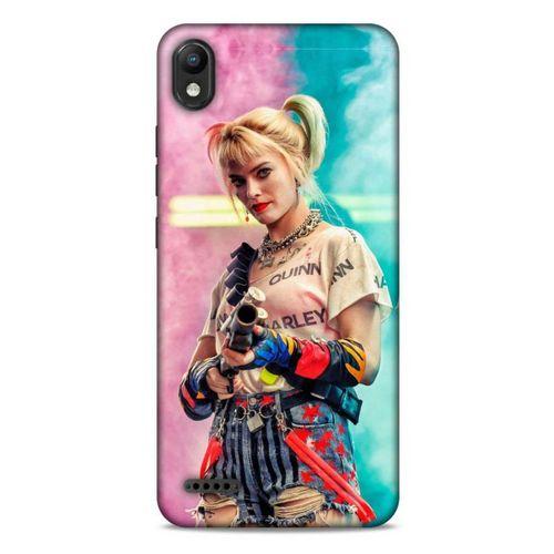 LG K20 2019 Uyumlu Kılıf Harley Quinn (27) Tasarımlı Kılıf Kobalt mavisi