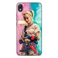 LG K20 2019 Uyumlu Kılıf Harley Quinn (27) Tasarımlı Kılıf Kobalt mavisi