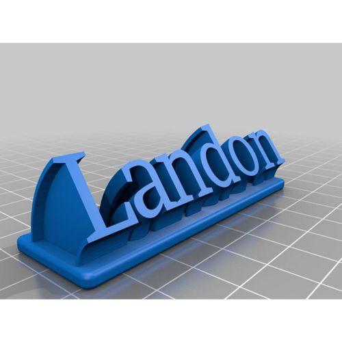 Landon 3D Baskı (Bu ürün Sadece Plastik parçadır - Almadan Önce Soru Sorabilirsiniz)